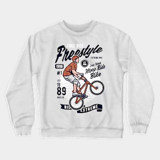 Freestycle Bike extreme Crewneck Sweatshirt